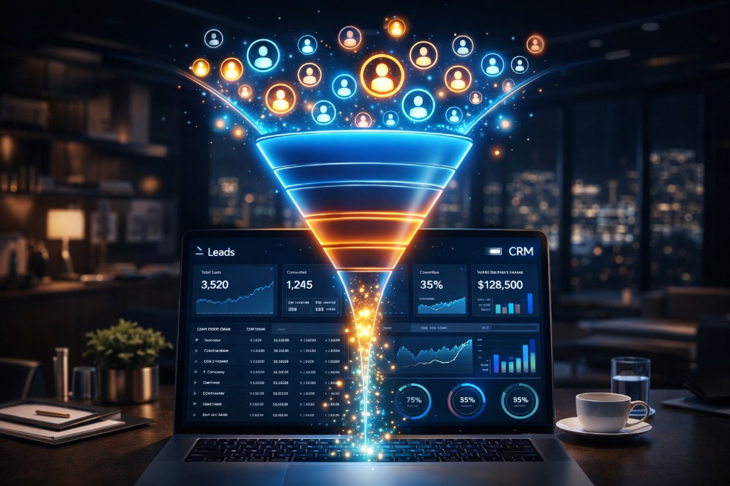 SEO service dashboard